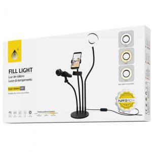 ARO LUZ NR9104DE MESA LED 9CM CON 2 SOPORTES