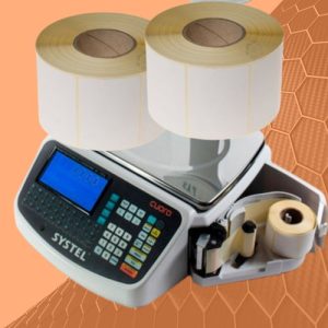 ETIQUETA AUTOADHESIVA BALANZA 55X44