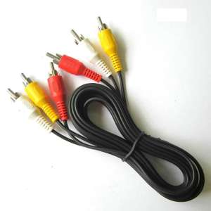 CABLE AUDIO Y VIDEO RCA 1.5 MTS