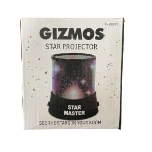 LAMPARA VELADORA PROYECTOR DE ESTRELLAS