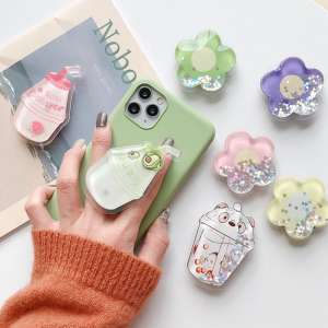 POPSOCKET CON DISEÑOS Y GLITER