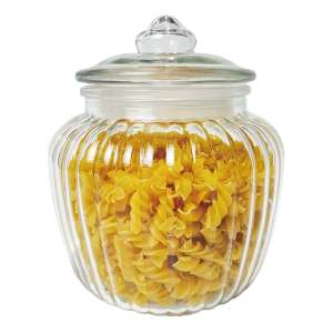 FRASCO DE VIDRIO C/TAPA 2.2 lts 22x14 cm