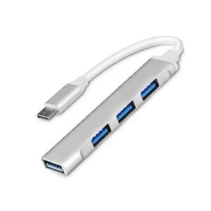 HUB USB 4 PUERTOS CONECTOR TIPO-C