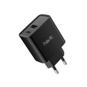 CARGADOR HAVIT USB + TIPO-C 20W  HV-UC111