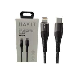 CABLE HAVIT CARGA RÁPIDA 20W TIPO-C A LIGHTNING RH14