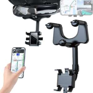 SOPORTE CELULAR VIDRIO RETROVISOR