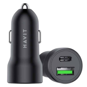 CARGADOR HAVIT AUTO USB-A/USB-C CC2022