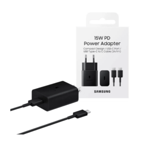 CARGADOR SAMSUNG C/CABLE TIPO C 15W ORIGINAL