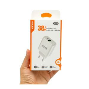 FICHA AULEX 38W AG-08 TIPO-C+USB